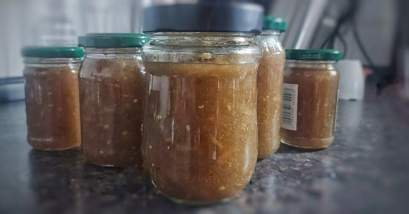 Grüne Tomaten Marmelade - Mein kleines Beet Grüne Tomaten Marmelade - Mein kleines Beet